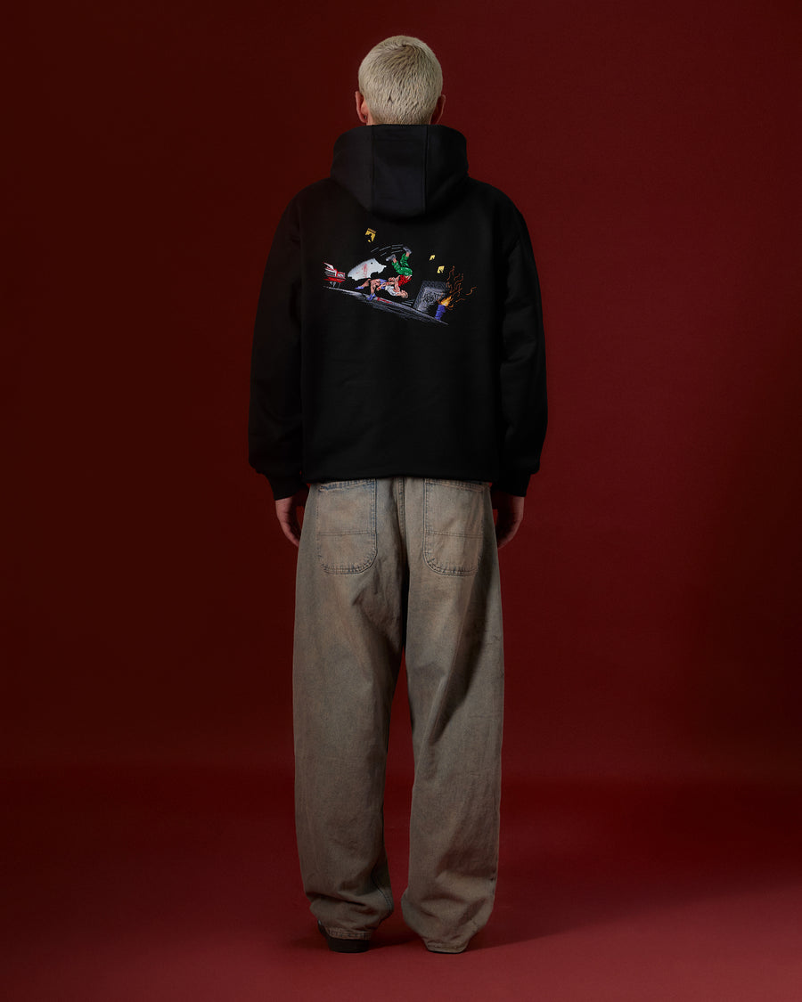 Suplex Hoodie – kumaş detayı | Voyant Apparel