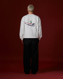 Suplex Sweatshirt – yakın çekim detay | Voyant Apparel