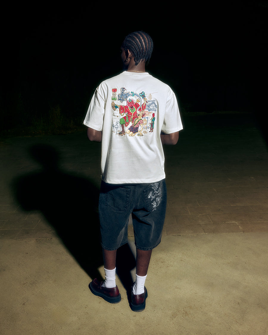 The Ritual T-Shirt tişört – detay görünümü | Voyant Apparel