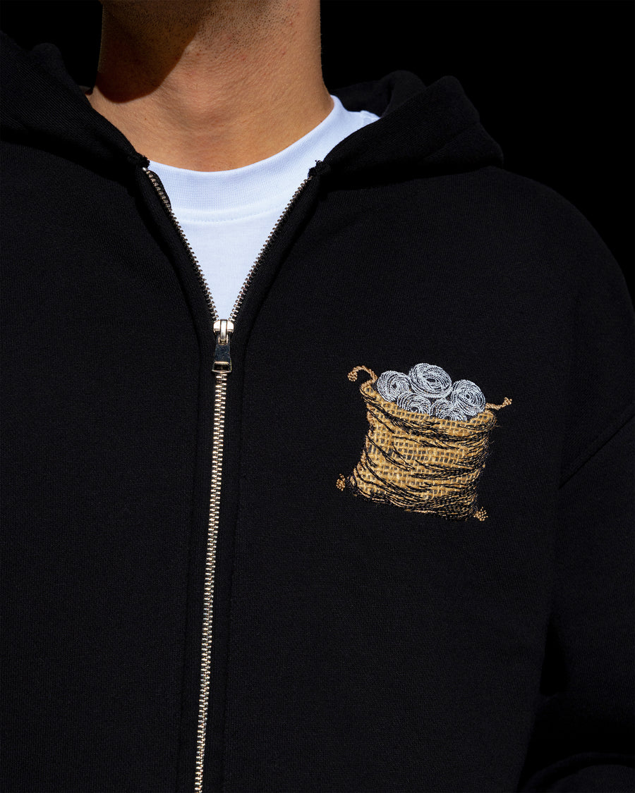 The Hodja Zip-Up fermuarlı sweatshirt – ürün görseli 18 | Voyant Apparel