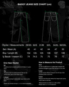 SKY PRAYER BAGGY JEANS