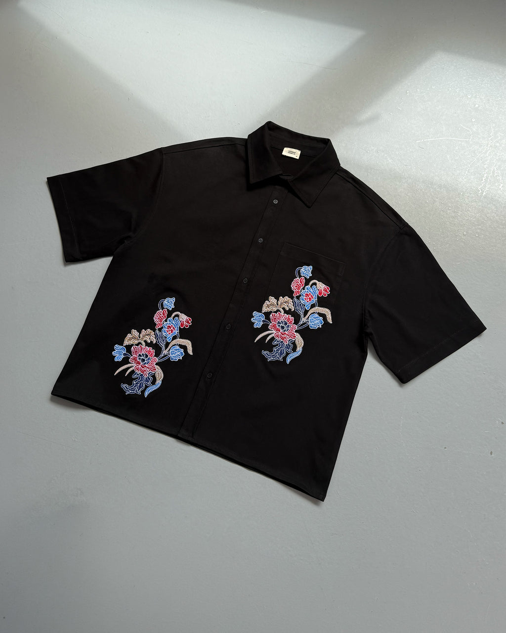 FLORAL BOXY GÖMLEK