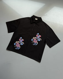 FLORAL BOXY GÖMLEK