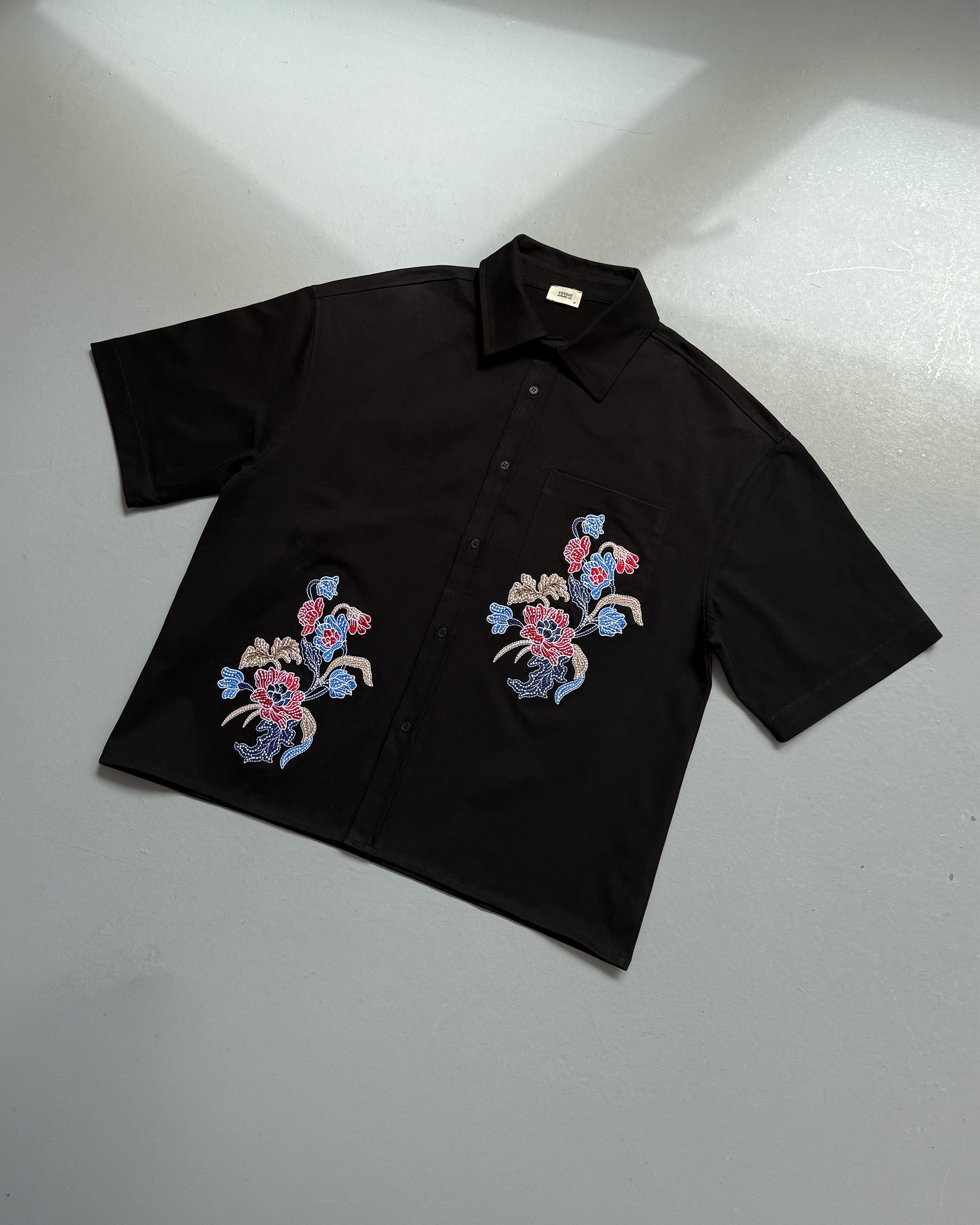 FLORAL BOXY GÖMLEK