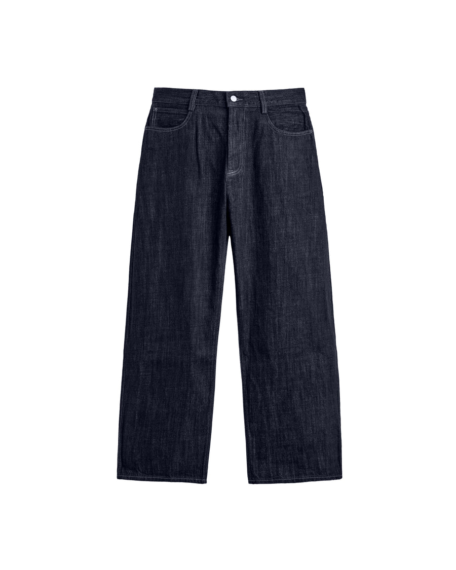 Sky Prayer Raw Denim jean – detay görünümü | Voyant Apparel
