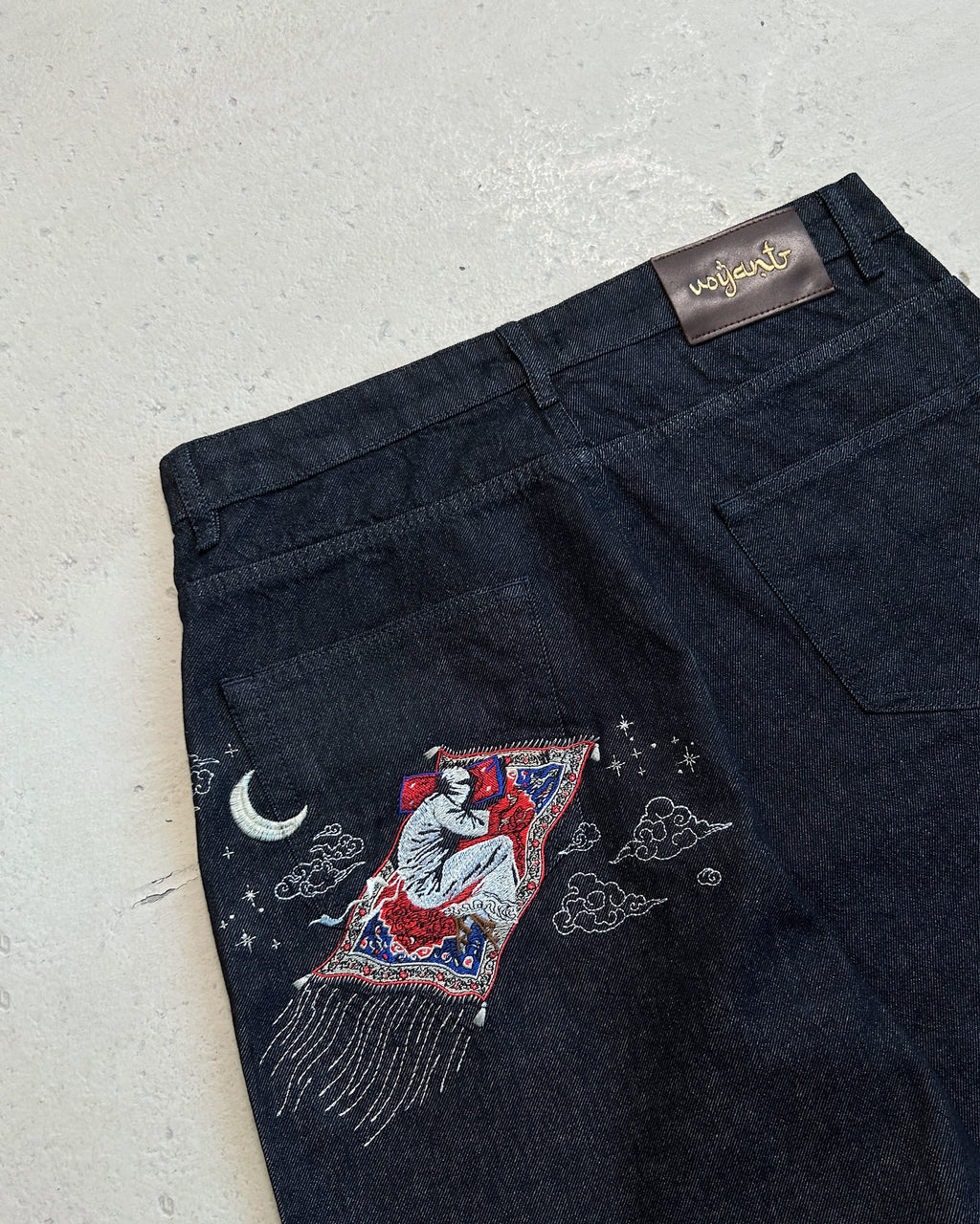 SKY PRAYER RAW DENIM