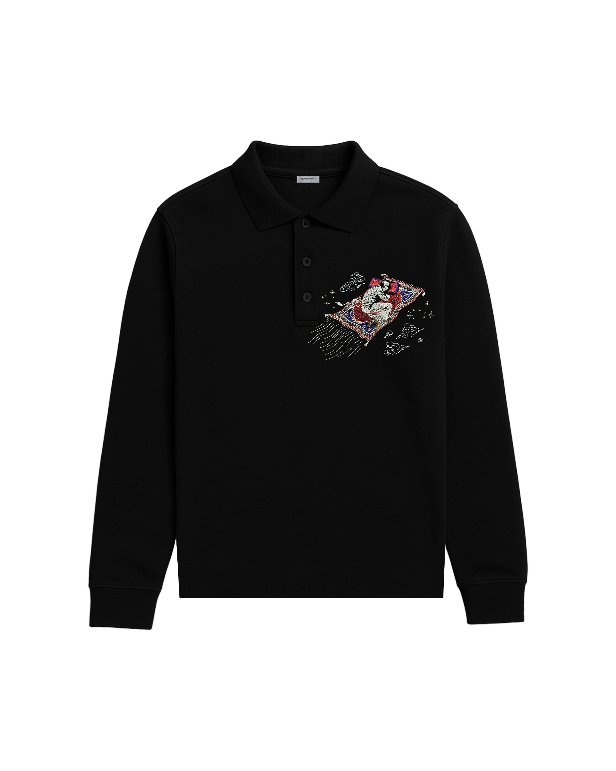SKY PRAYER POLO SWEATSHIRT