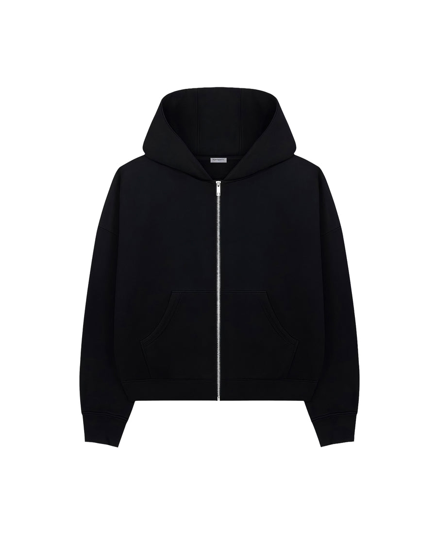 Walkers V2 Zip-Up fermuarlı sweatshirt – detay görünümü | Voyant Apparel