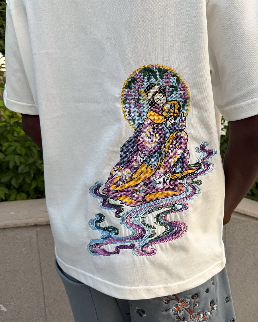 Geisha T-Shirt - Off White