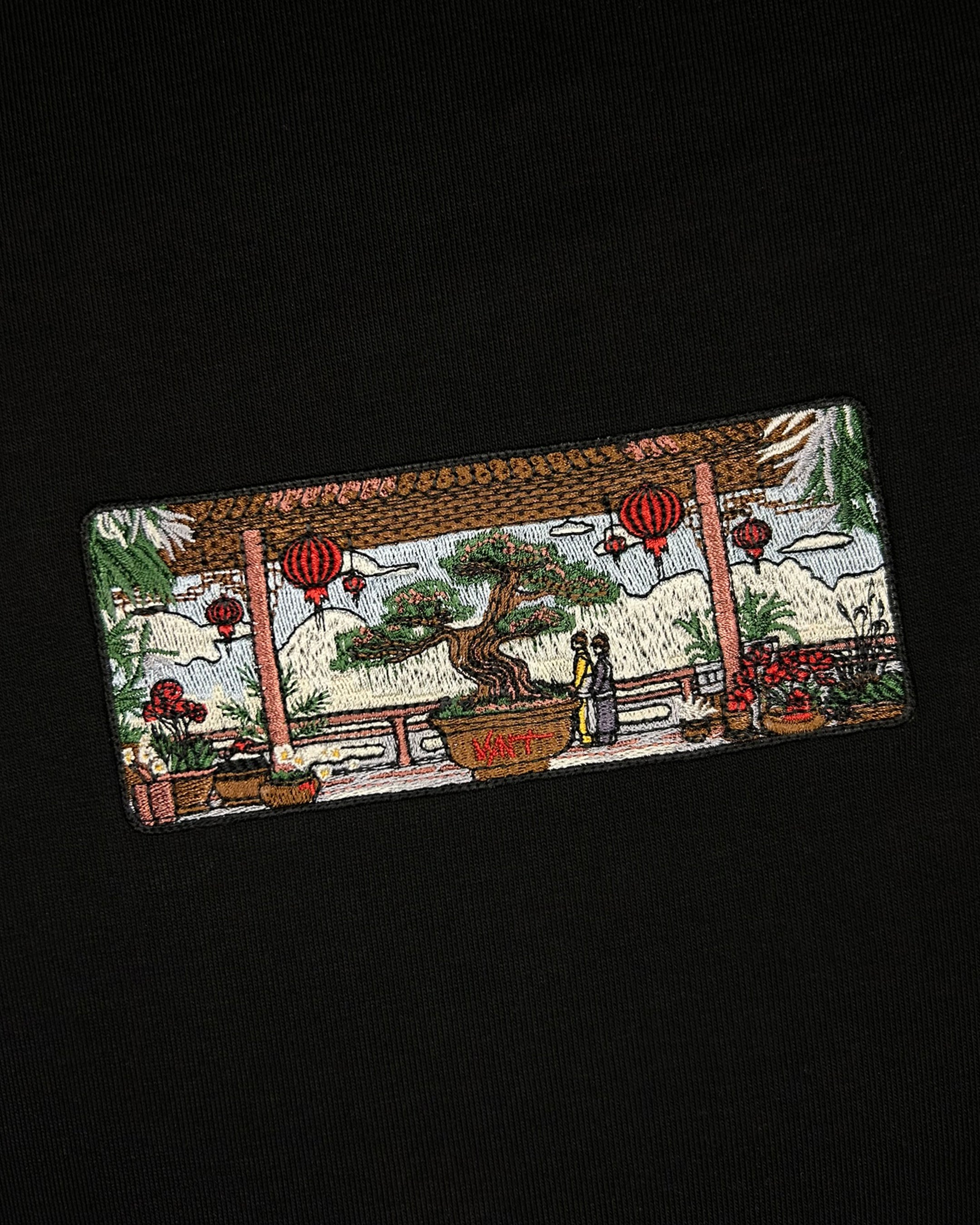 THE BONSAI PREMIUM T-SHIRT - SİYAH – Voyant Apparel Co.