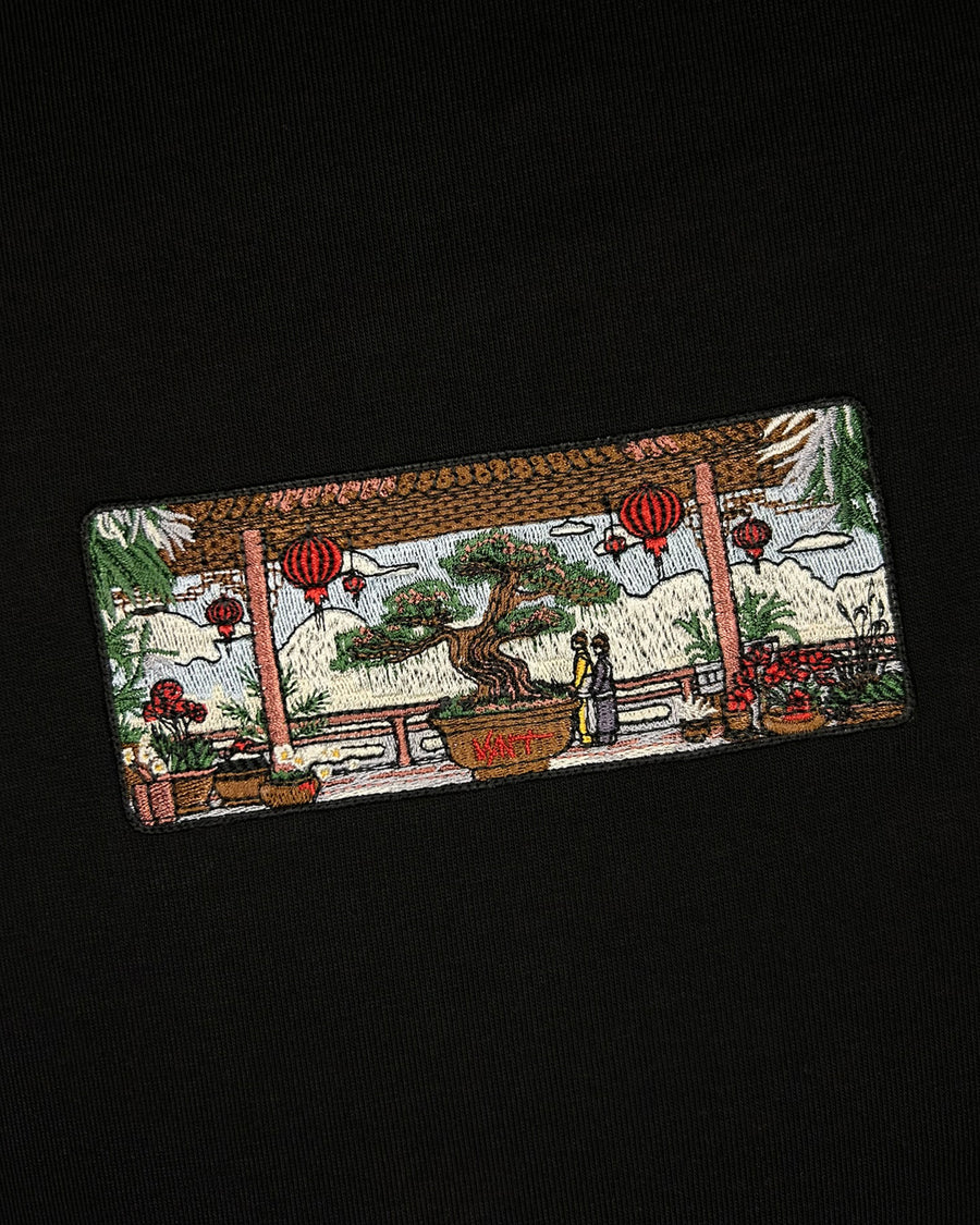 The Bonsai Premium T-Shirt - Beyaz tişört – arkadan görünüm | Voyant Apparel
