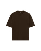 BASIC T-SHIRT - KAHVERENGİ