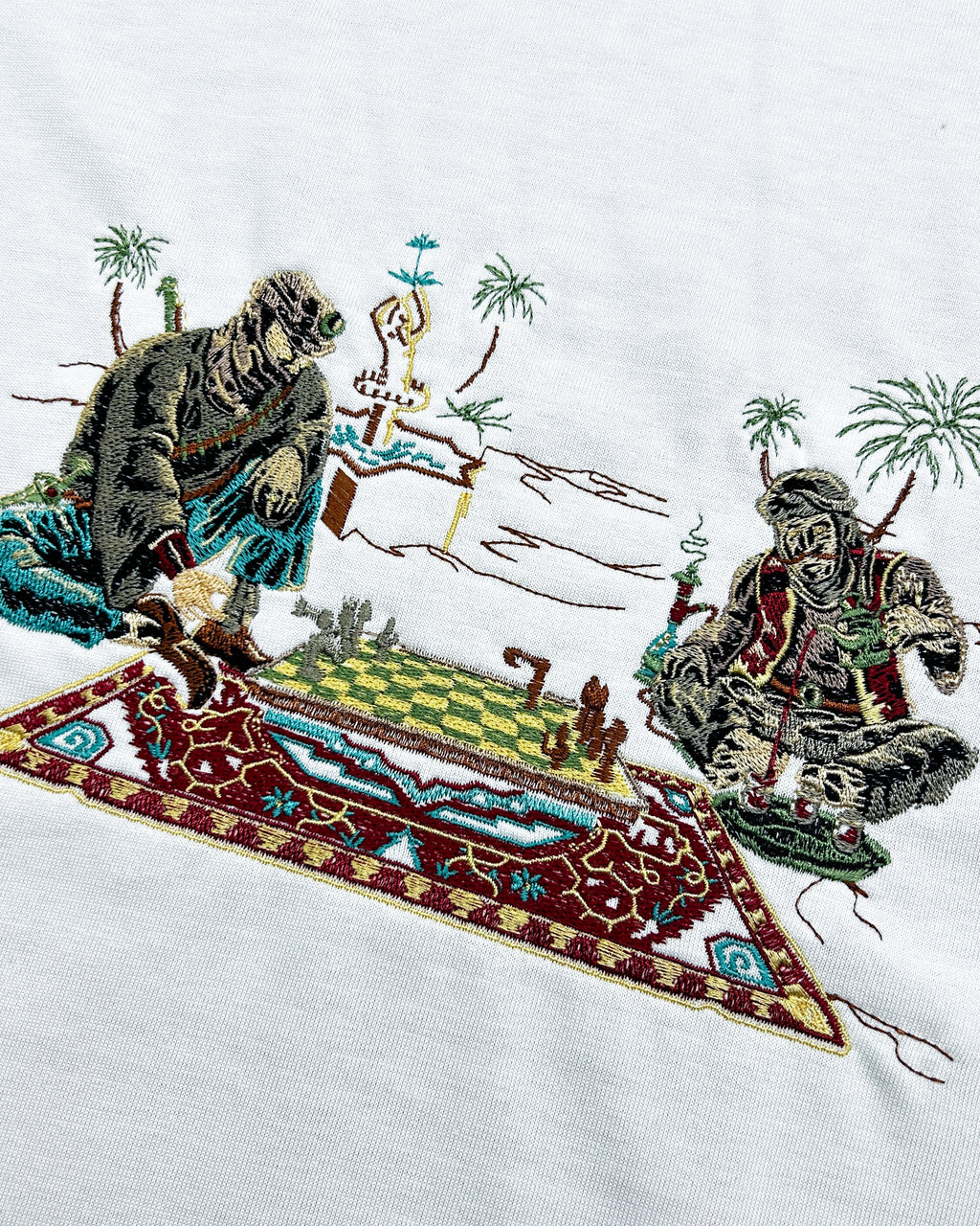 CHESS V2 T-SHIRT - OFF WHITE