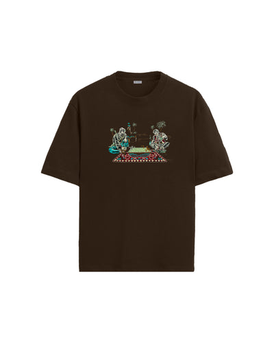 CHESS V2 T-SHIRT - KAHVERENGİ