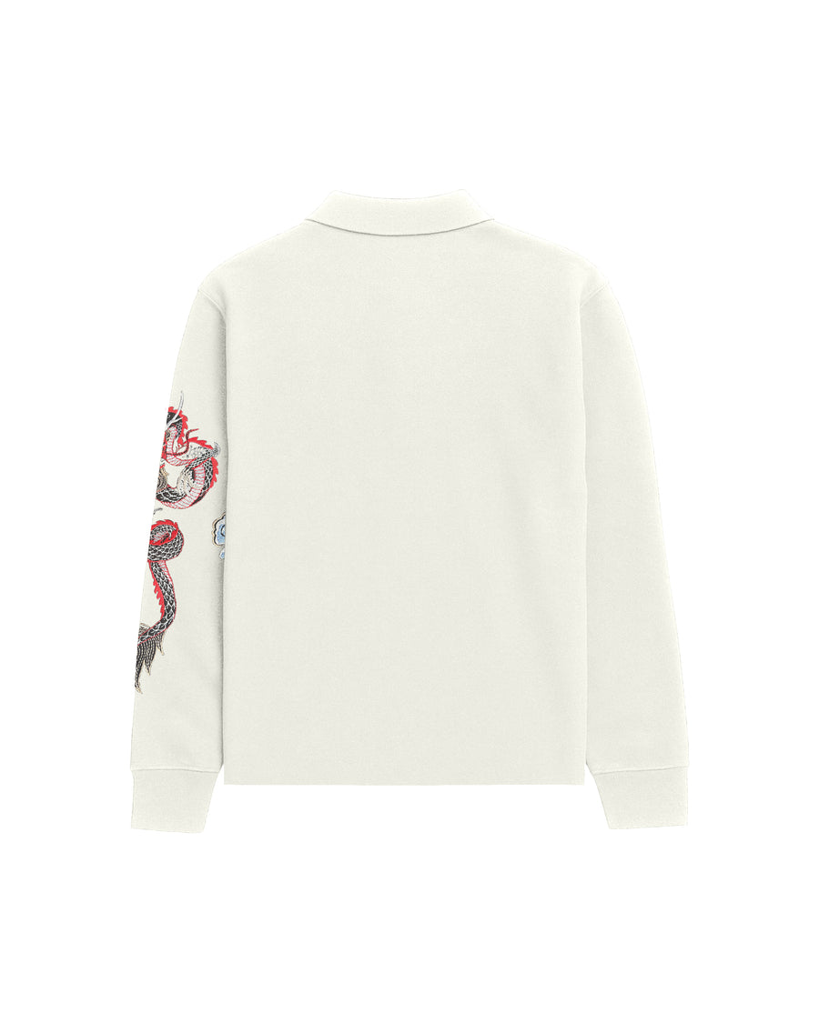 DRAGON POLO SWEATSHIRT