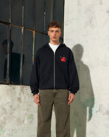 The Greatest Zip-Up fermuarlı sweatshirt – stüdyo çekimi | Voyant Apparel