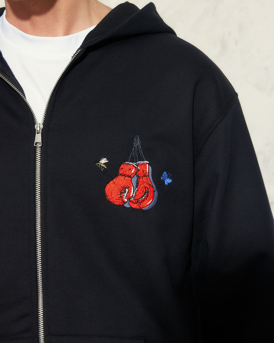 The Greatest Zip-Up fermuarlı sweatshirt – ürün görseli 9 | Voyant Apparel