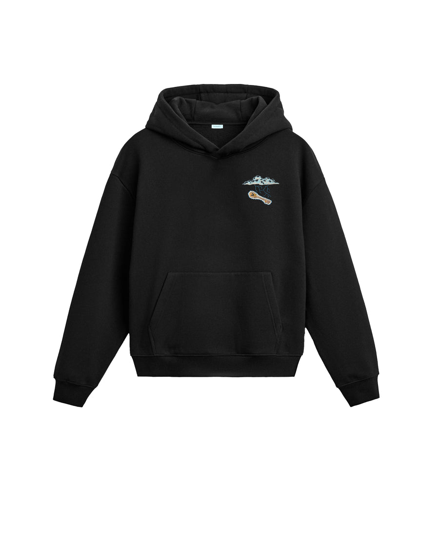Voltage Hoodie – arkadan görünüm | Voyant Apparel