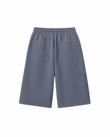 Basic Baggy Şort - Mavi