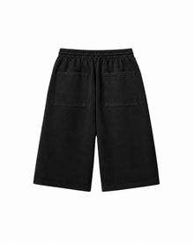 Basic Baggy Şort - Siyah