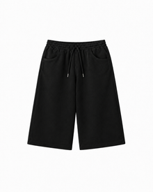 Basic Baggy Şort - Siyah