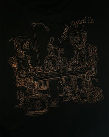 The Robots Premium T-Shirt tişört – detay görünümü | Voyant Apparel
