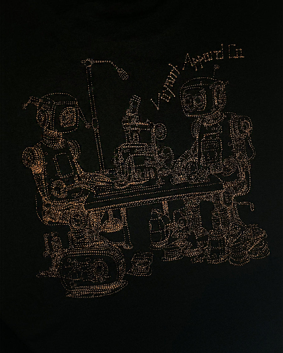 The Robots Premium T-Shirt tişört – detay görünümü | Voyant Apparel
