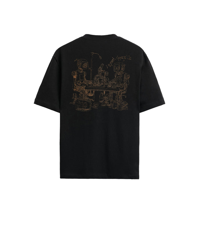 The Robots Premium T-Shirt tişört – önden görünüm | Voyant Apparel