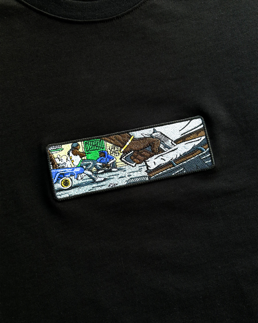 The Family V2 T-Shirt tişört – arkadan görünüm | Voyant Apparel