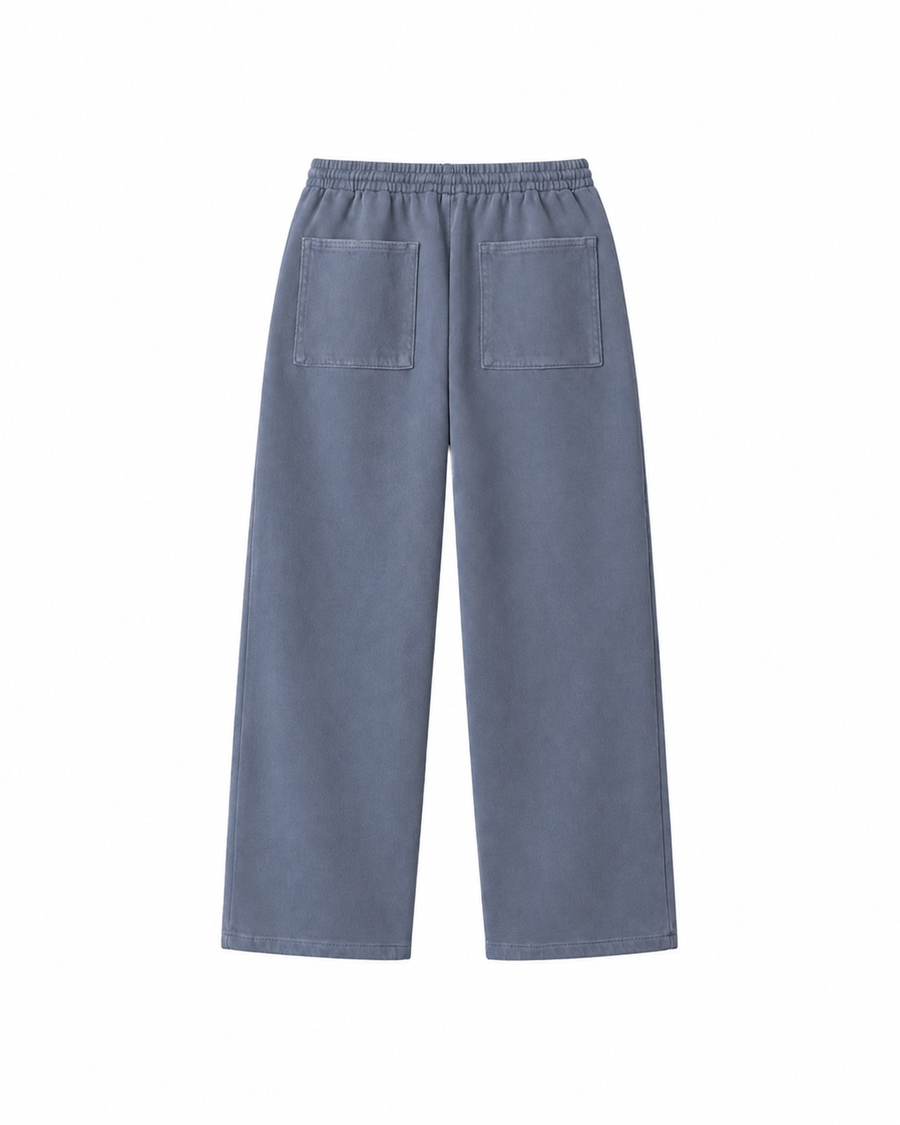 Basic Baggy Eşofman Altı - Mavi̇