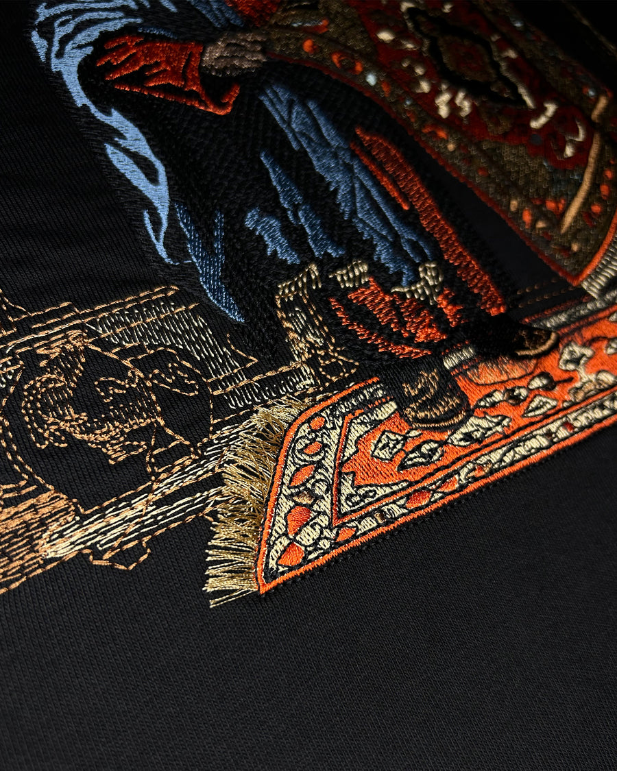 The Hodja T-Shirt tişört – yakın çekim detay | Voyant Apparel