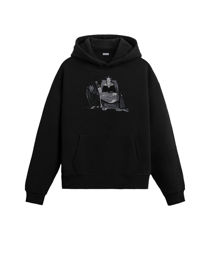 Throne Hoodie – önden görünüm | Voyant Apparel