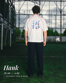 Türkiye Jersey - Off White forma – yakın çekim detay | Voyant Apparel