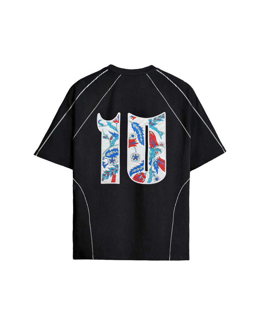 Türkiye Jersey - Siyah forma – önden görünüm | Voyant Apparel