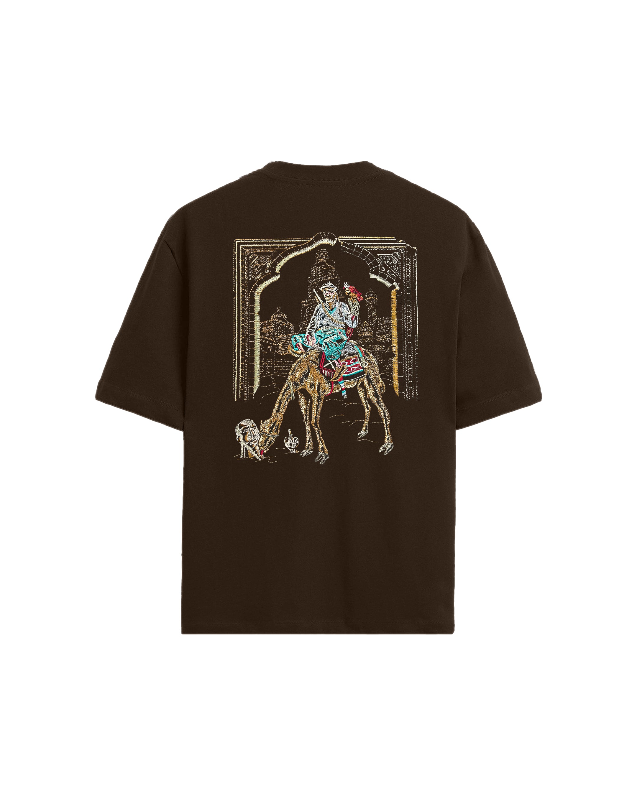 TUAREG T-SHIRT - KAHVERENGİ