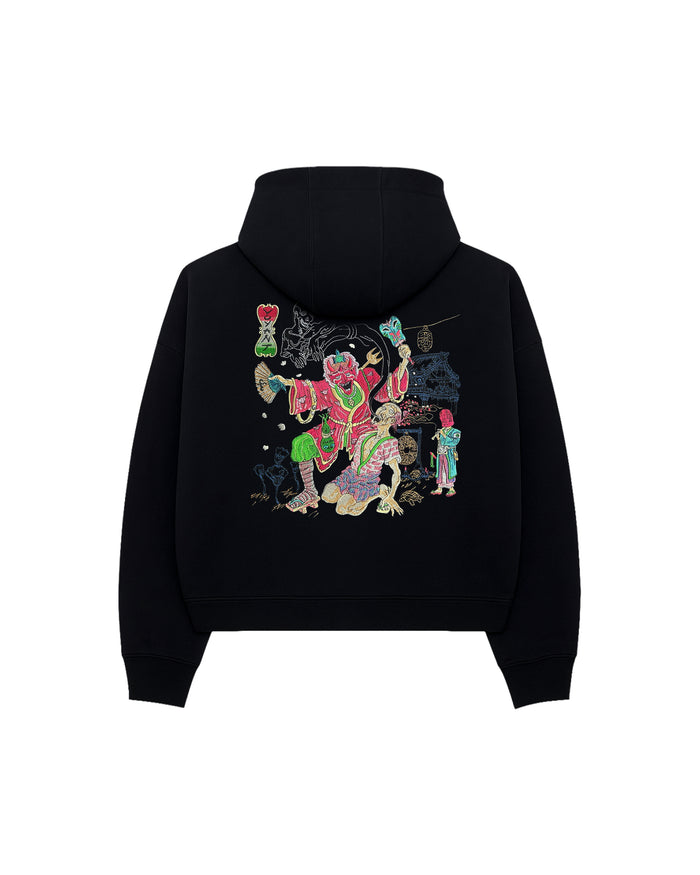The Ritual Hoodie – arkadan görünüm | Voyant Apparel