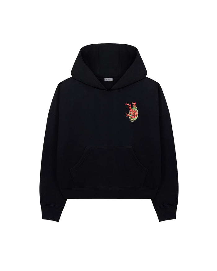 The Ritual Hoodie – önden görünüm | Voyant Apparel