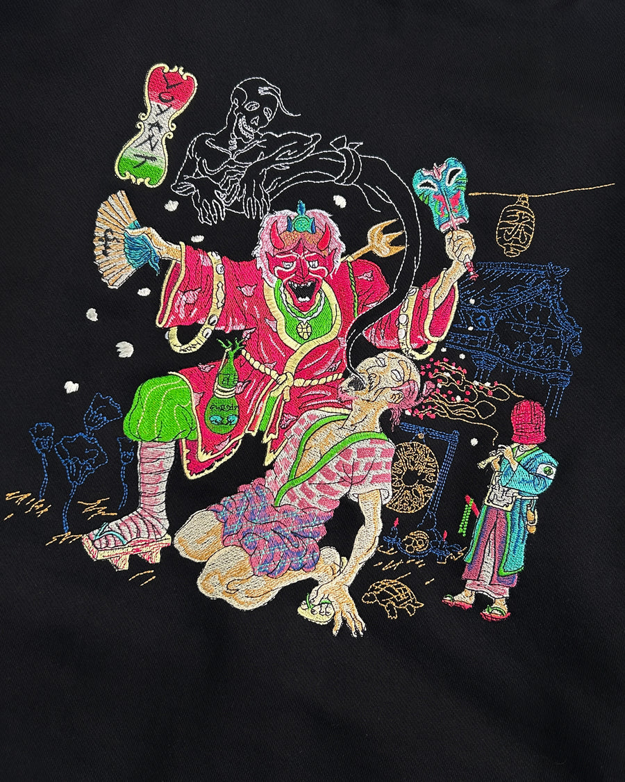 The Ritual Hoodie – detay görünümü | Voyant Apparel